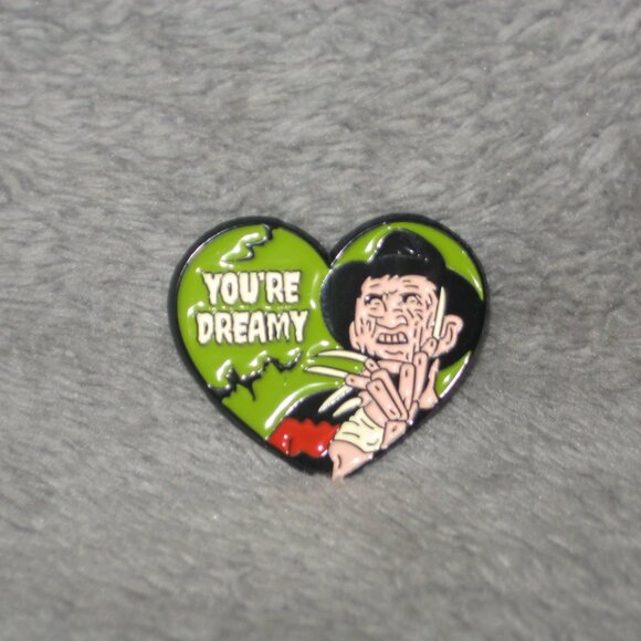 Horror Nightmare on Elm Street St Freddy You're Dreamy Metal Enamel Pin 251034A2 - Picture 7 of 7